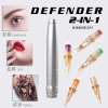 EZ Tattoo Pen Defender Eyebrow Pencil Tattoo Machine 2-in-1, dual-purpose, 3.2-2.2mm, dual-stroke adjustable Application Scenario